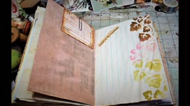 Episode One: How To Make Pretty Pages in Junk Journals! :) Craft With Me! The Paper Outpost!