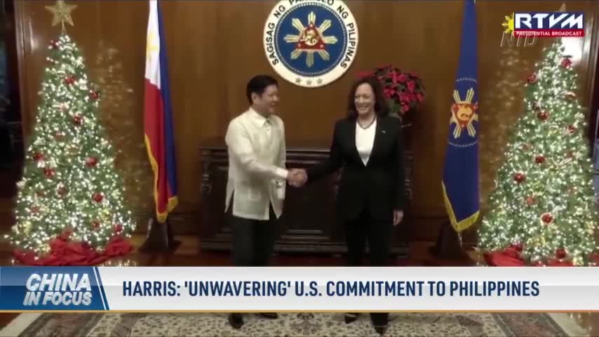 Harris Affirms 'Unwavering' US Defense Commitment to Philippines