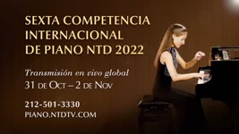 Sexta Competencia Internacional de Piano NTD 2022