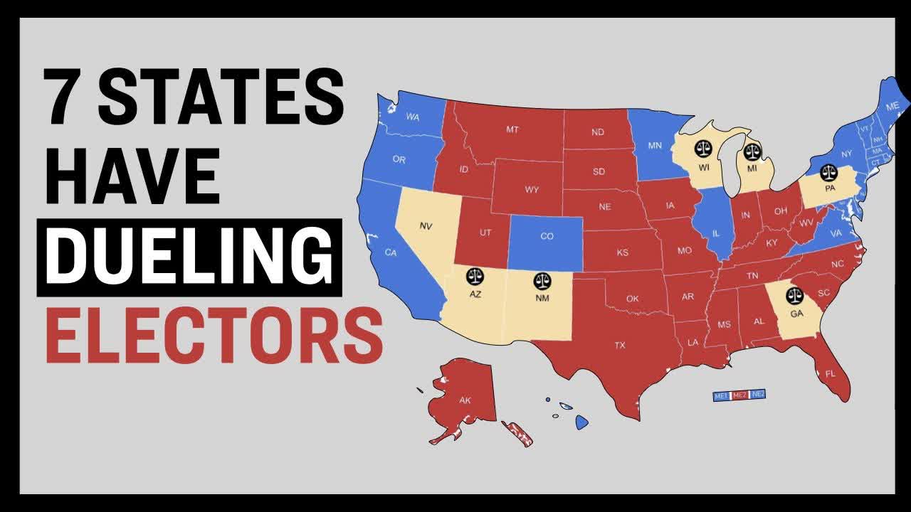 7 States Have Dueling Electors; Lawsuits Still Underway; Churches Win in Lawsuit | Facts Matter