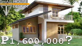 PINOY SMALL HOUSE DESIGN | 80 SQM. FOUR BEDROOM LOW-COST HOUSE| MODERN BALAI