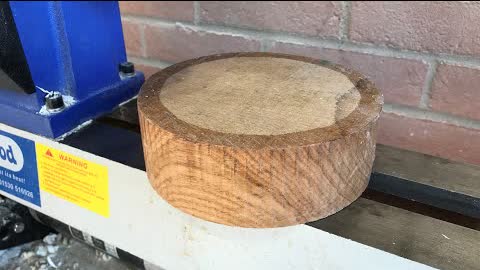 Woodturning - 5 minute Oak Bowl
