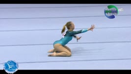 Andreea Ciurusniuc - Floor | Romanian Gymnastics Championships 2018 | ᴴᴰ