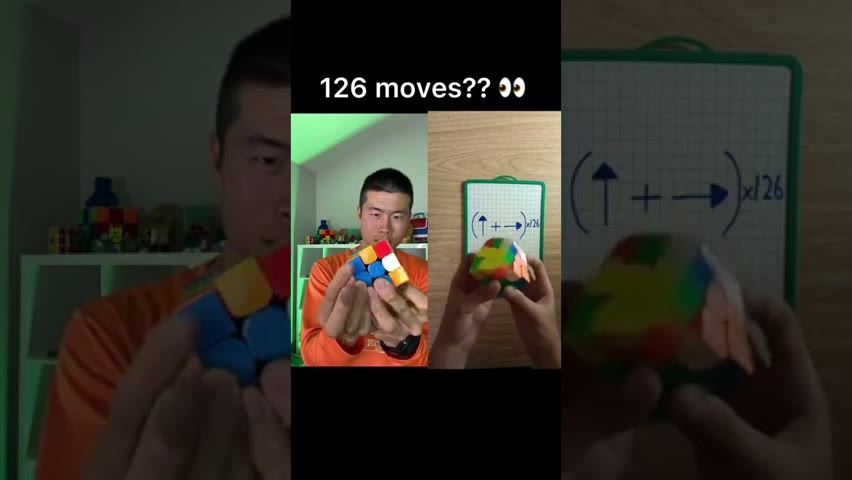 ONLY 63 Moves on a Rubik's CUBE?! (SOLVED)