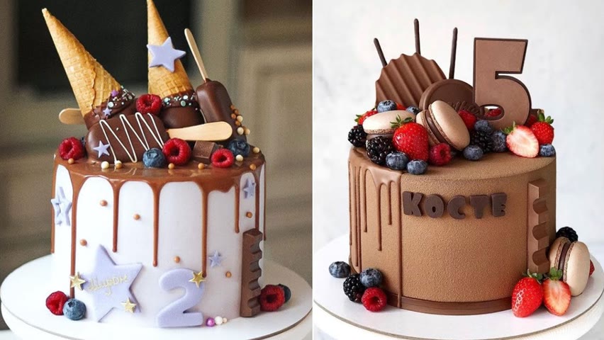 Top Fantastic Chocolate Cakes Recipes Compilation | Easy Cake Decorating Tutorials