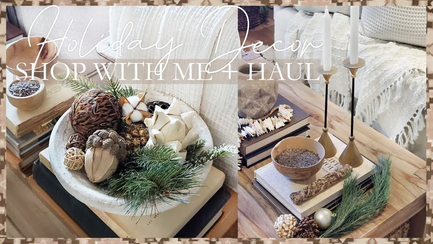 HOLIDAY DECOR | COME SHOP WITH ME & HAUL