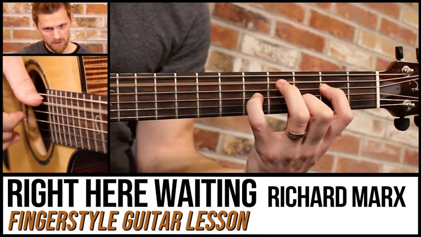 Right Here Waiting (Richard Marx ) - Fingerstyle Guitar Tutorial