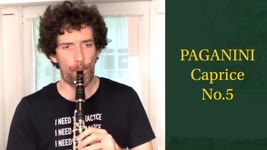 Paganini 5th Caprice | Nicolas Baldeyrou