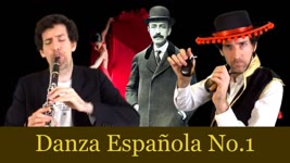 FALLA Spanish dance No. 1 | Nicolas BALDEYROU clarinet quartet