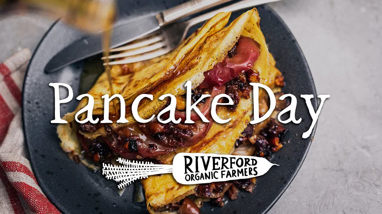Pancake Day | Baked Apple Crepes & Blood Orange Pancakes | PANCAKE DAY