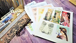 AUGUST VINTAGE DIGIKITS Have Arrived in my Etsy Shop! Printables for Junk Journals! Paper Outpost