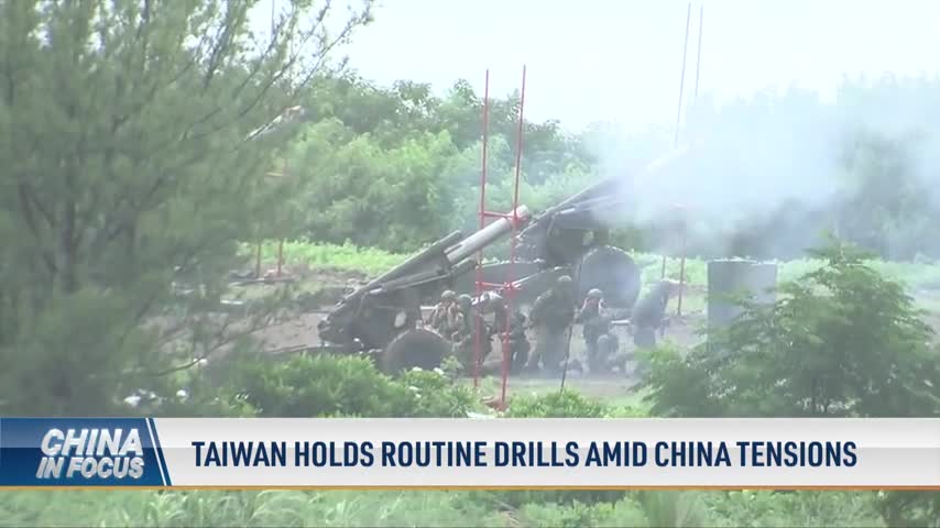 Taiwan Holds Routine Drills Amid China Tensions