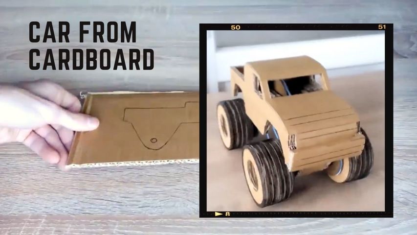 How to Make a Car From Cardboard?