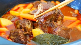 Beef Short Ribs Stew Recipe #Shorts “CiCi Li - Asian Home Cooking”