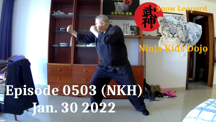 NINJA KIDS DOJO HOMESCHOOL 2022 - Sunday, Feb 30 Lesson (FULL HQ 1280x720)