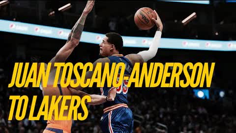 Lakers Sign Juan Toscano-Anderson