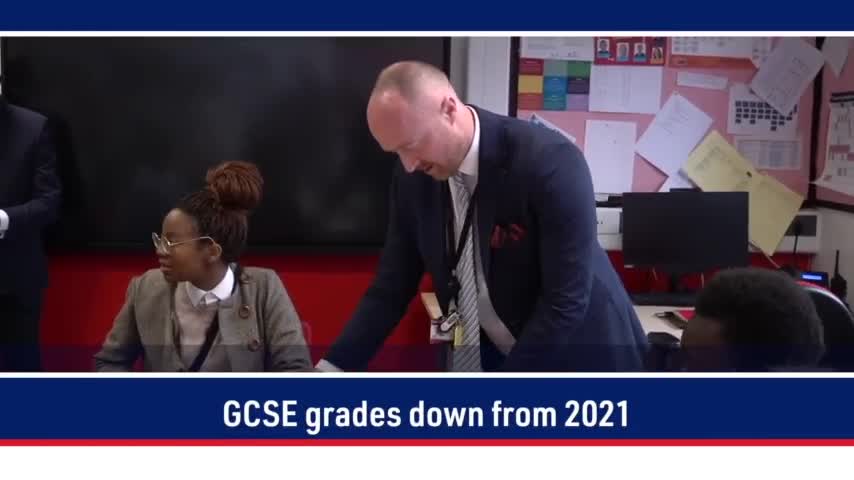 GCSE Grades Down From 2021 Record High; SAGE Too Influential Over Lockdowns: Sunak