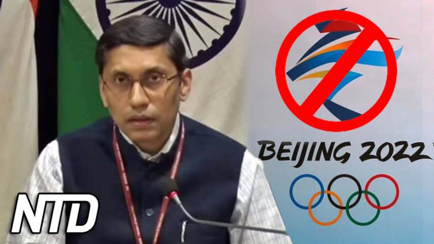 Indien förklarar diplomatisk bojkott av OS | NTD NYHETER
