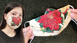 New Breathable 3D Mask Design - NO FOG ON GLASSES - Make an easy mask pattern at home