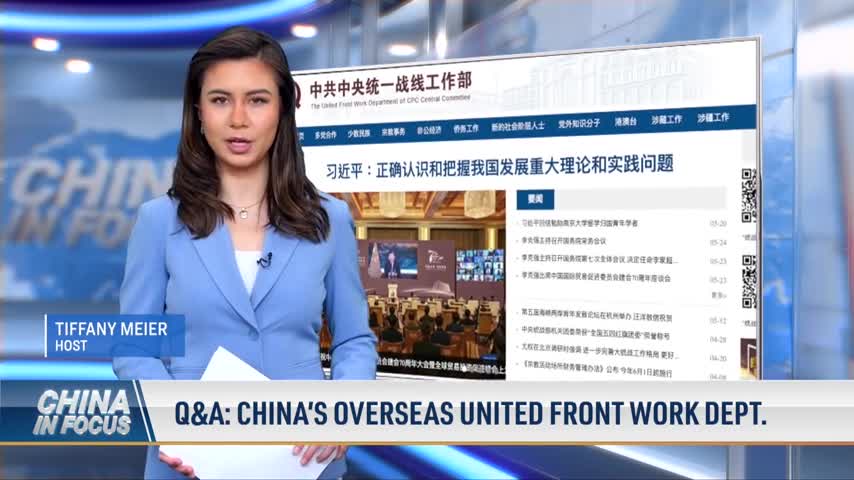 Q&A: China's Overseas United Front Work Dept.