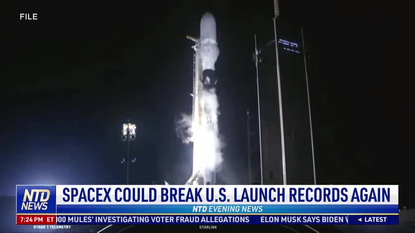SpaceX Could Break US Launch Records Again
