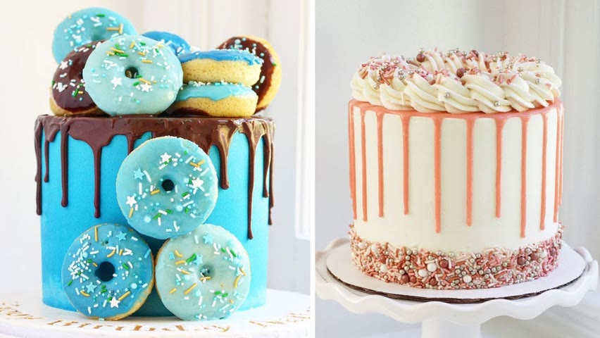 Fun and Creative Cake Decorating Recipes For A Weekend Party | So Tasty Chocolate Cake Tutorials