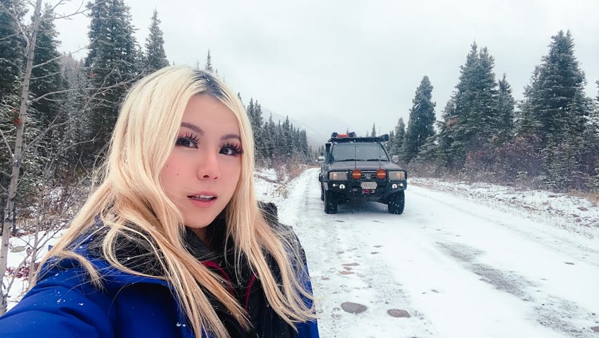 We Hit Snow! Solo Overland Expedition In My Toyota Landcruiser | Road To The Arctic
