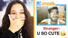 MY SISTER GOES ON OMEGLE FOR THE FIRST TIME