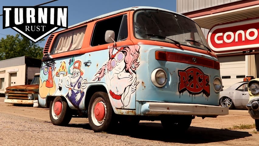 1975 Shorty VW Hippie Bus Revival, Will It Run? | Turnin Rust