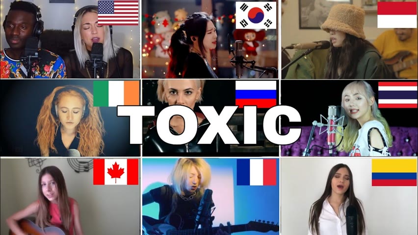 who sang it better : Toxic - Britney Spears (us,canada,russia,france,south korea)