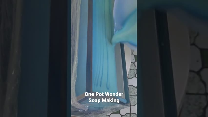 One Pot Wonder Soap Making