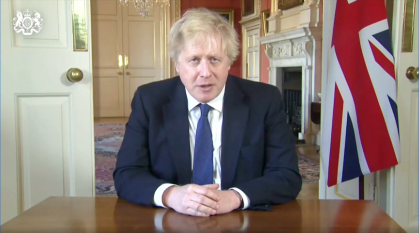 Johnson Confirms UK Sanctions Against Russia; Ukrainians Living in London Stand Together | NTD