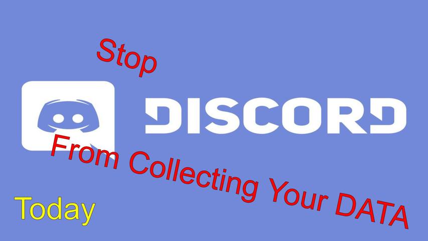 How to Stop discord from collecting Your Data