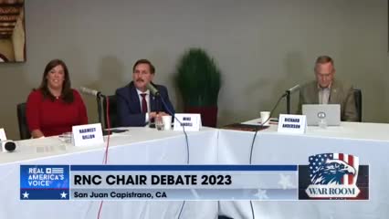 Mike Lindell and Caroline Wren Answer Questions from the Audience | RNC Chair Debate 2023