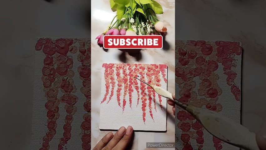 #shorts|| Amazing flowers 🥀|| very easy for beginners|| beautiful acrylic Flowers