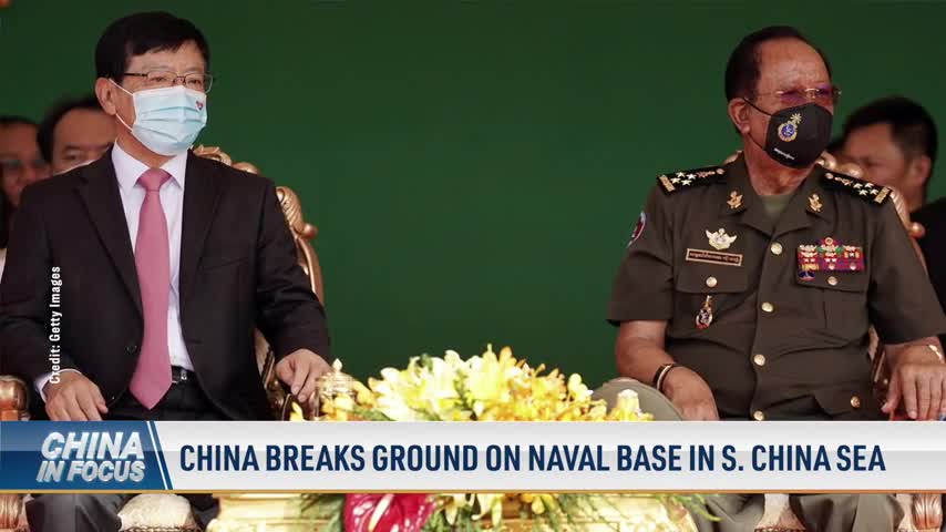 China Breaks Ground on Naval Base in South China Sea