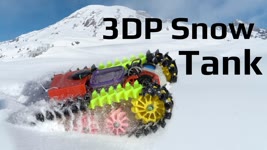 3D Printed Tank VS Mt. Rainier