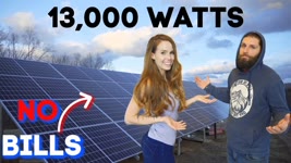 START TO FINISH TIMELAPSE- Couple Builds A Solar POWER PLANT