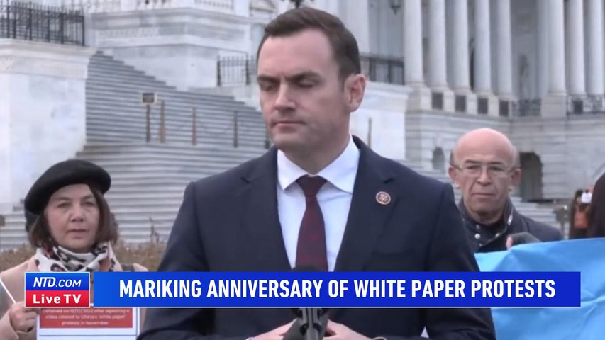 Rep. Gallagher, Activists Mark White Paper Protests' First Anniversary