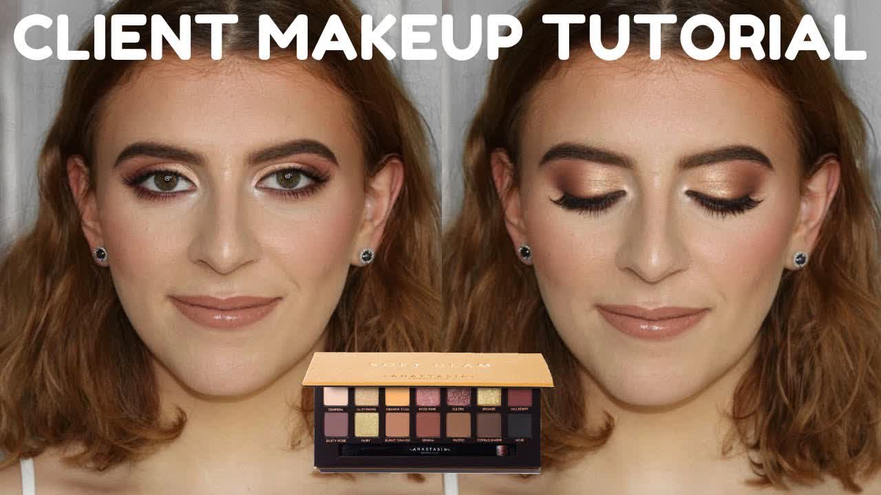 Daytime Glam ft. ABH Soft Glam Palette | CLIENT MAKEUP TUTORIAL