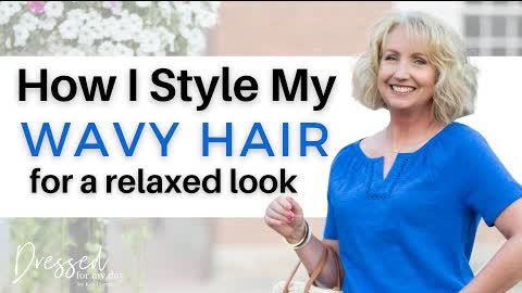 How to Style Wavy Hair in a Relaxed Modern Shag