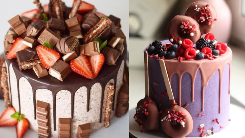 Indulgent Chocolate Cake Decorating Ideas | Satisfying Cake Hacks Tutorials