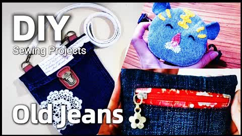 DIY Old Jeans compilation videos