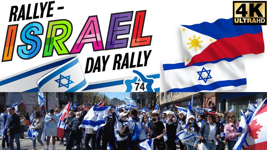ISRAEL INDEPENDENCE DAY PARADE - MONTREAL FILIPINO COMMUNITY JOIN