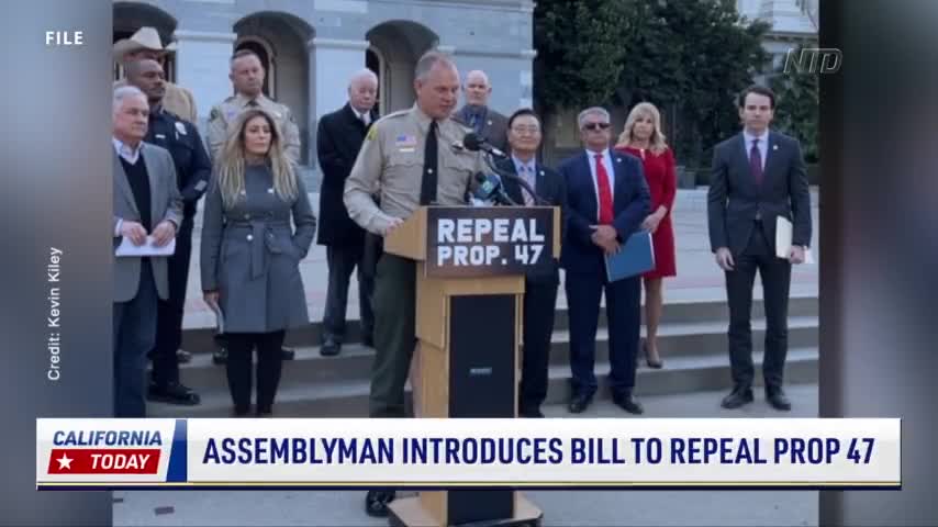 Republican Lawmaker Introduces Bill to Repeal California’s ‘Soft-on-Crime’ Prop. 47