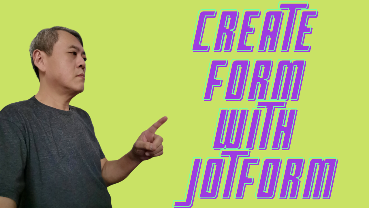 How to create form using JotForm, a replacement for Google Form