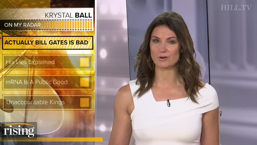 Krystal Ball  Bill Gates Is LYING TO YOU On Vaccine Patent Protection
