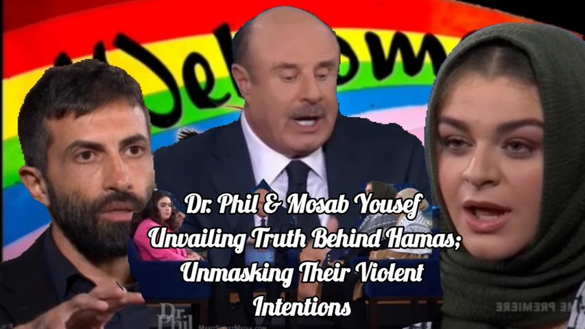 Dr. Phil, Mosab Yousef Truth Behind Hamas; Unmaski