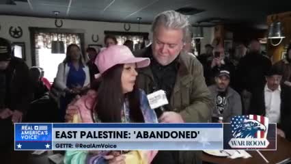 WarRoom East Palestine: Steve Bannon Talks To The Real Citizens Of Ohio