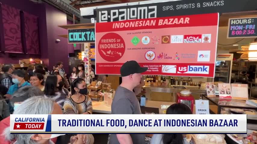 Traditional Food, Dance at Indonesian Bazaar